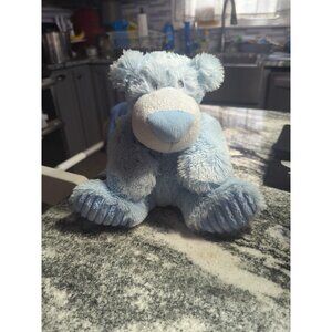 Aurora Baby Lovey Security Plush Baby Boy Teddy Bear Blueberry Cream